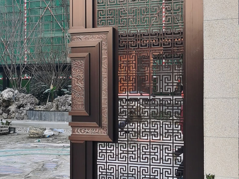 景观不锈钢屏风