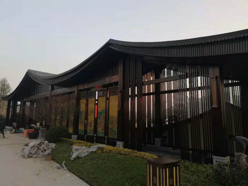 成都铝单板工程展示区