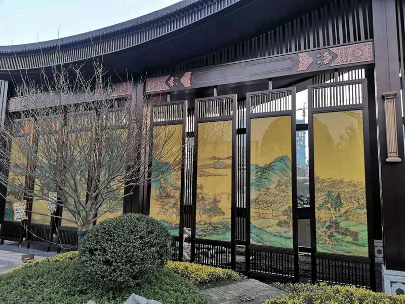 铝单板工程展示