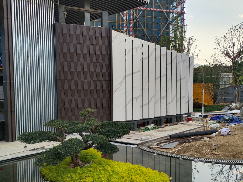 四川铝单板工程展示区